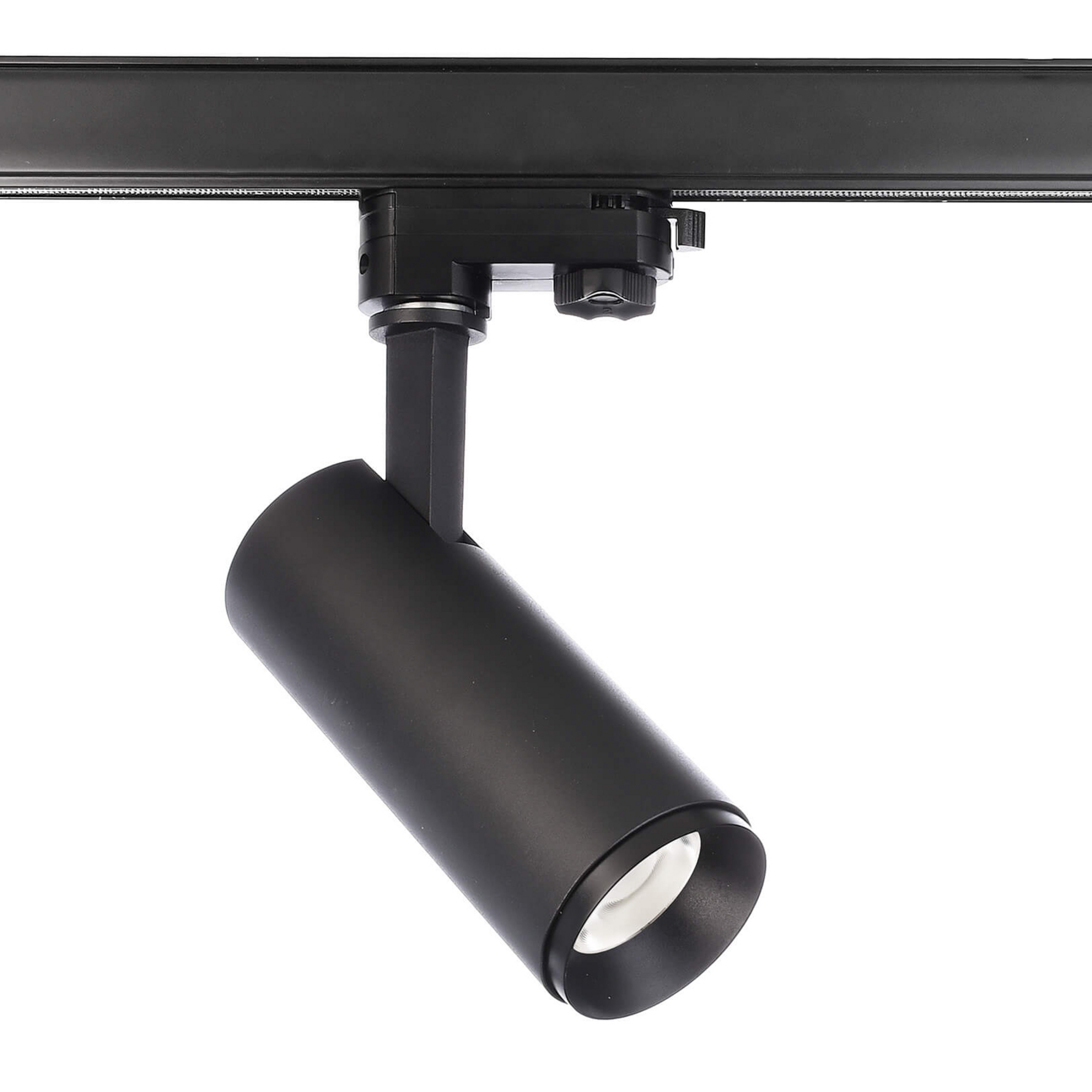 Spot LED sur rail Lucea triphasé 10 W noir