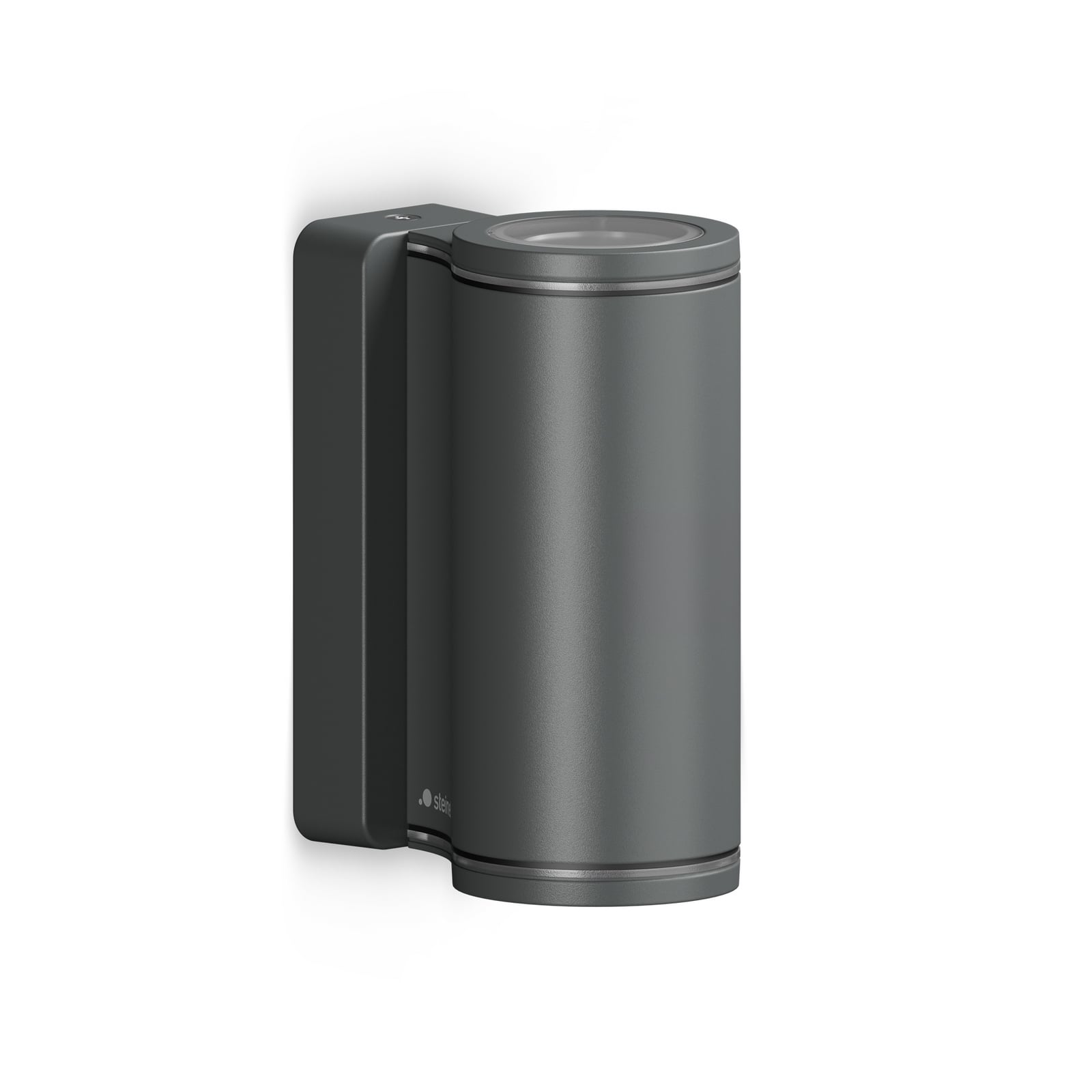 L940 utendørs vegglampe, antrasitt, aluminium, 2 lyskilder – STEINEL