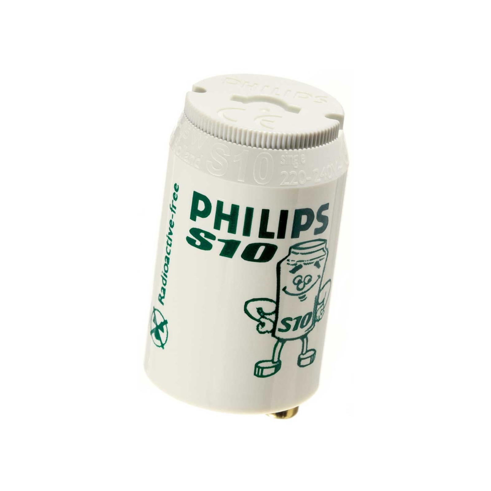 Starter pour tube fluorescent S10 4-65W Philips