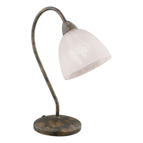 Lampe à poser Dionis couleur rouille