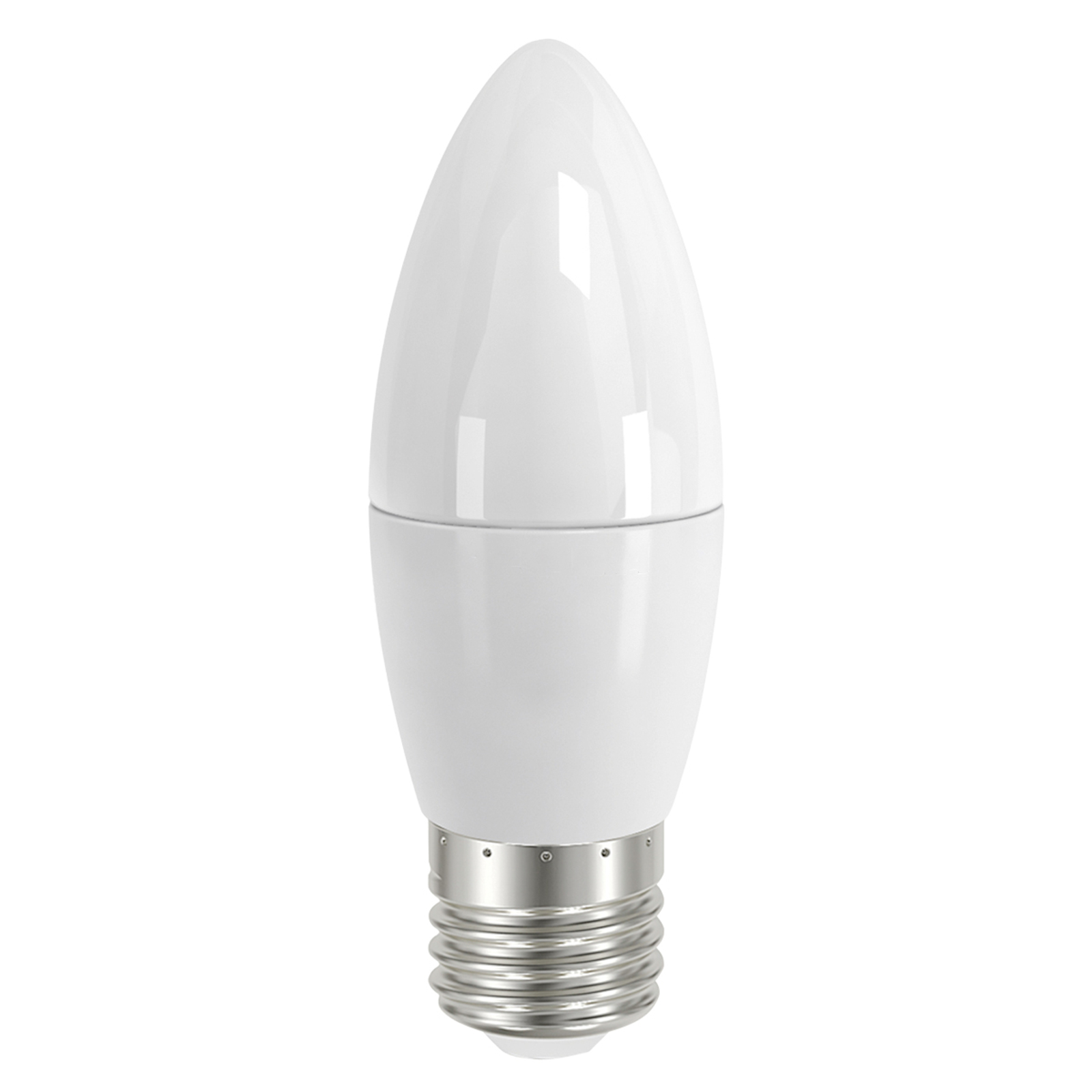 Ampoule flamme LED E27 6,5 W 827, satinée Luminaire.fr