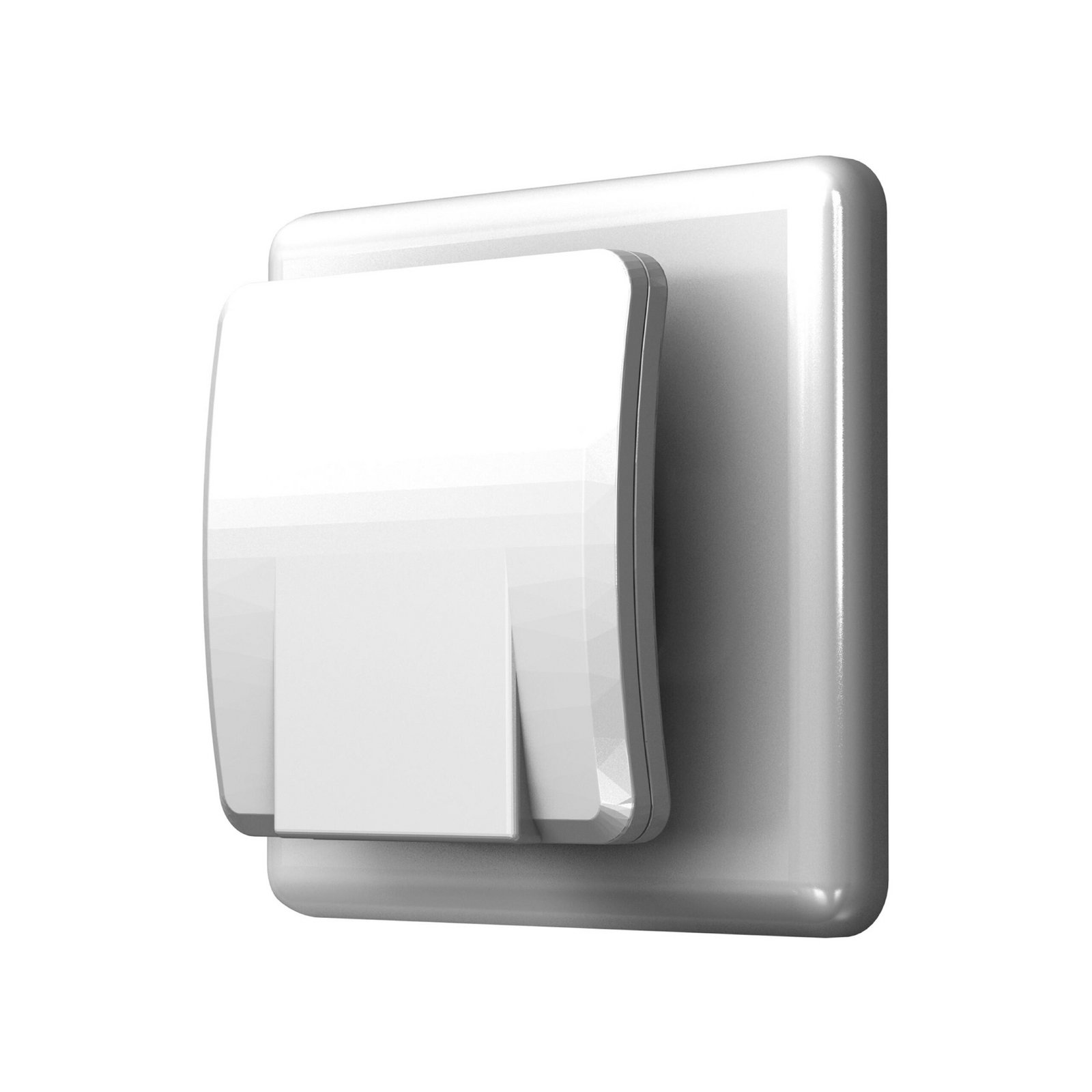 OSRAM LED-Steckdosennachtlicht LUNETTA SLIM, weiß, indirekt