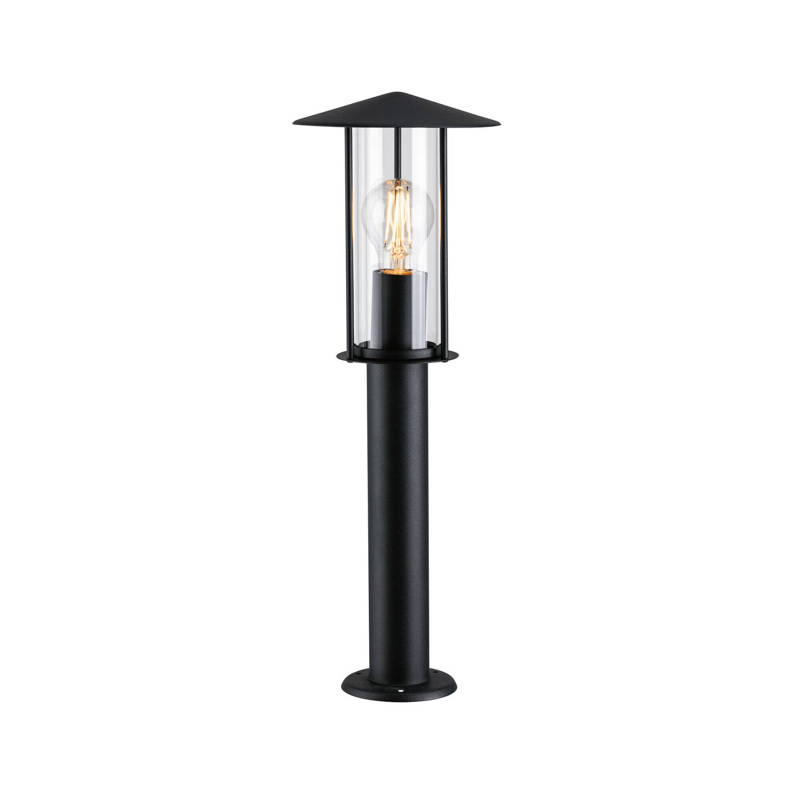 Paulmann Classic LED path lamp with golden light, metal, E27, 4.3 W, H: 50 cm