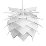 Dyberg Larsen PineApple M, corp de iluminat suspendat Ø 45cm alb