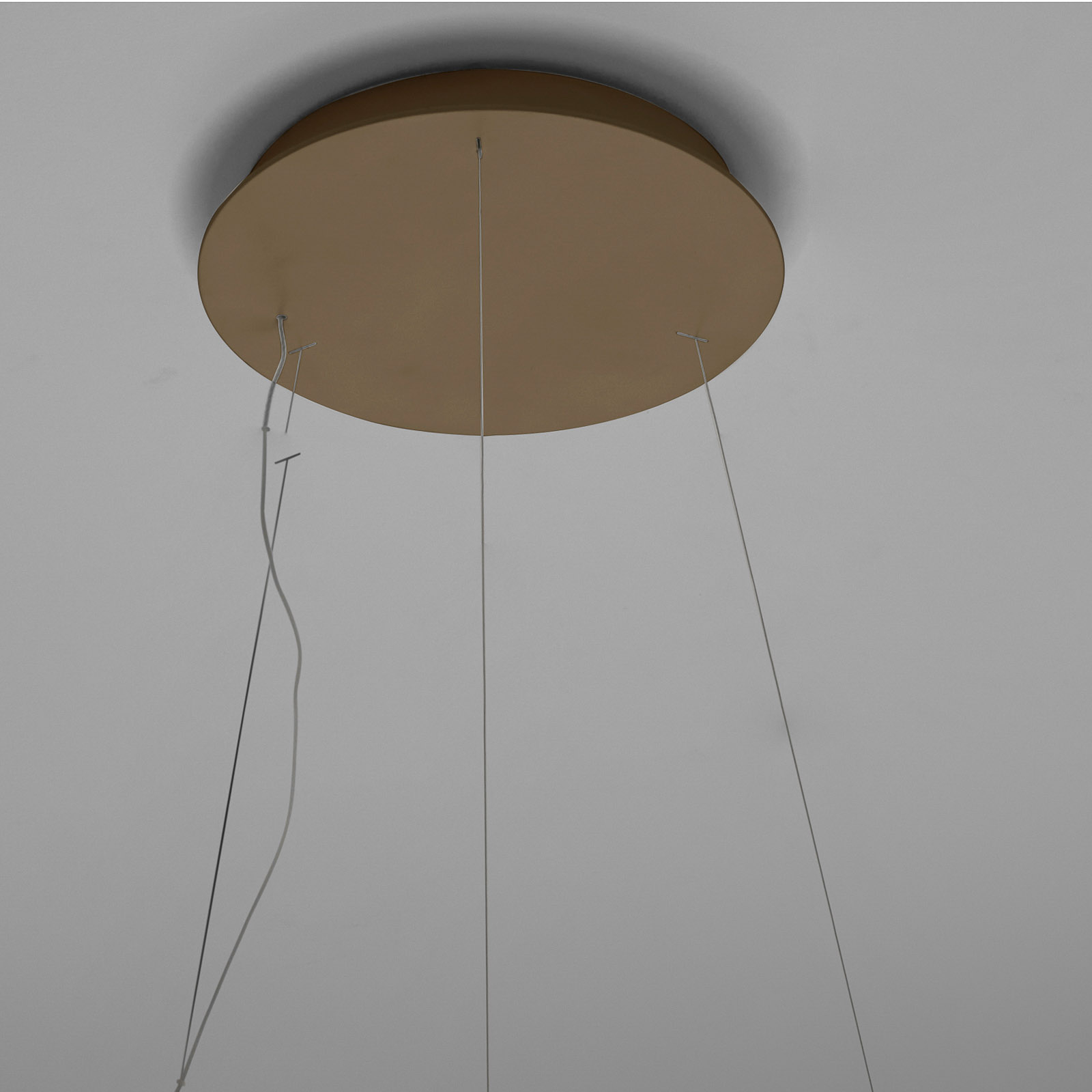 Lampă suspendată Artemide Discovery via app bronze