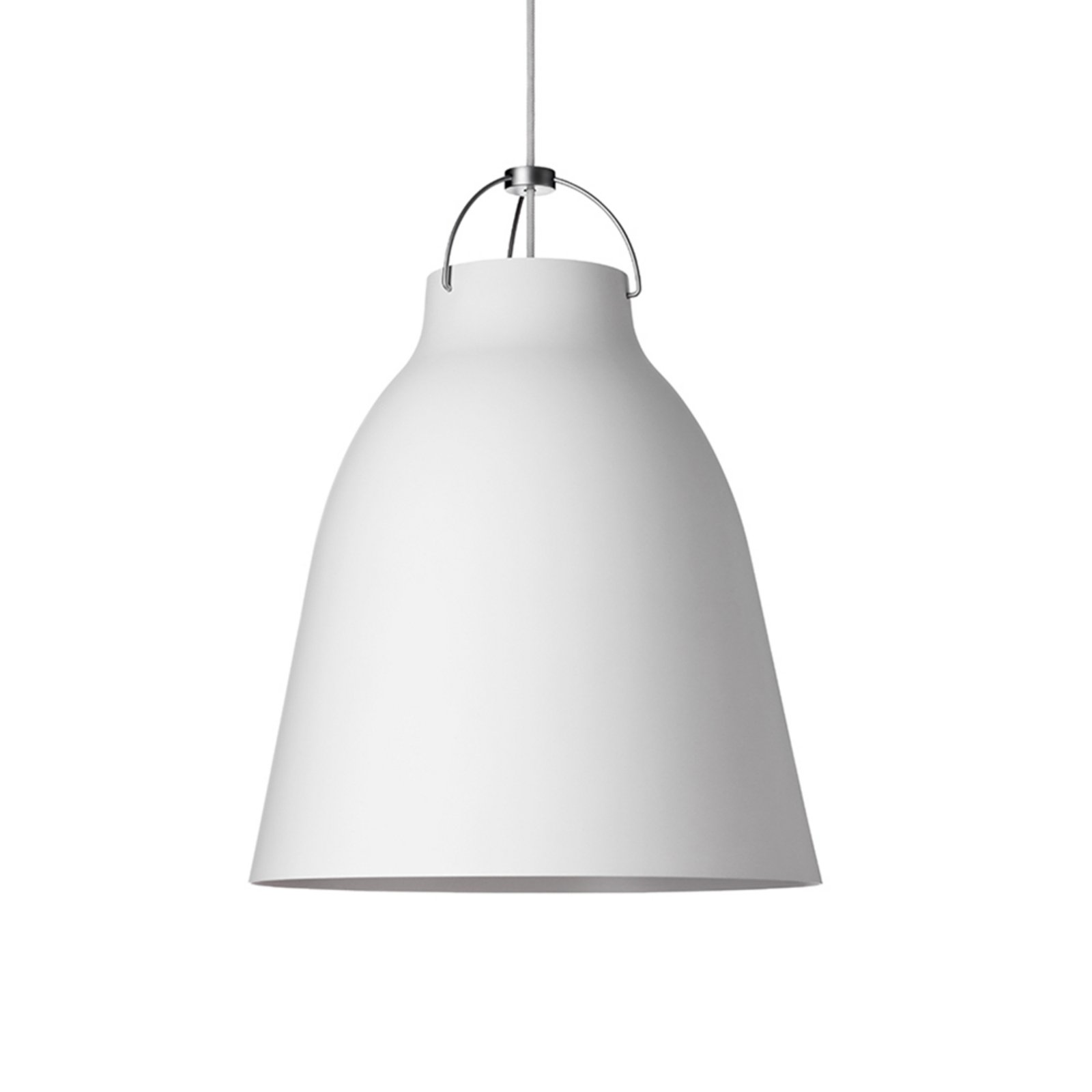 Caravaggio™ P3 Závěsná Lampa Matt White - Fritz Hansen