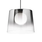 Ideal Lux Fade LED hanging light chrome-transp.