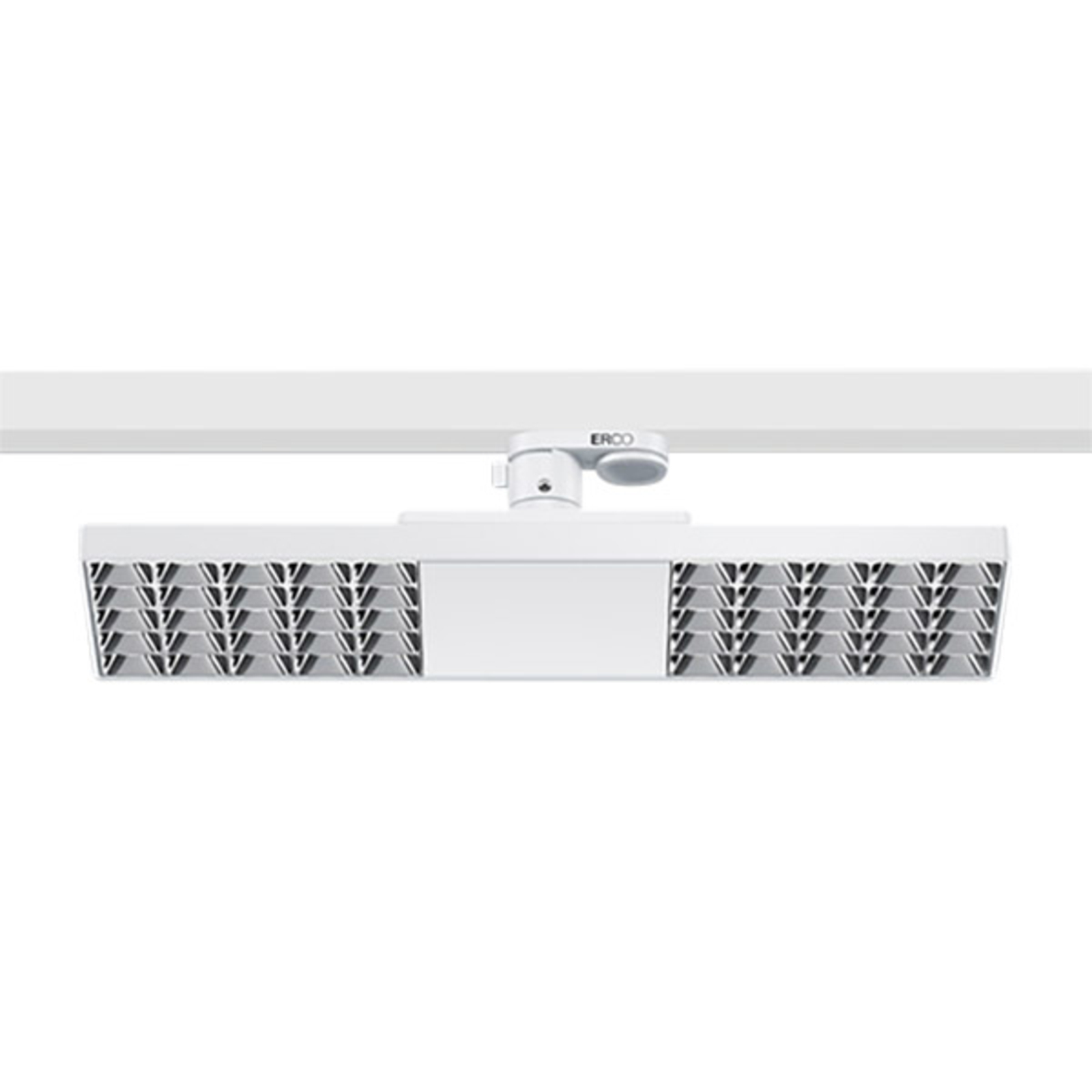 ERCO Jilly 230V 15W extra wide 830 blanc/argent
