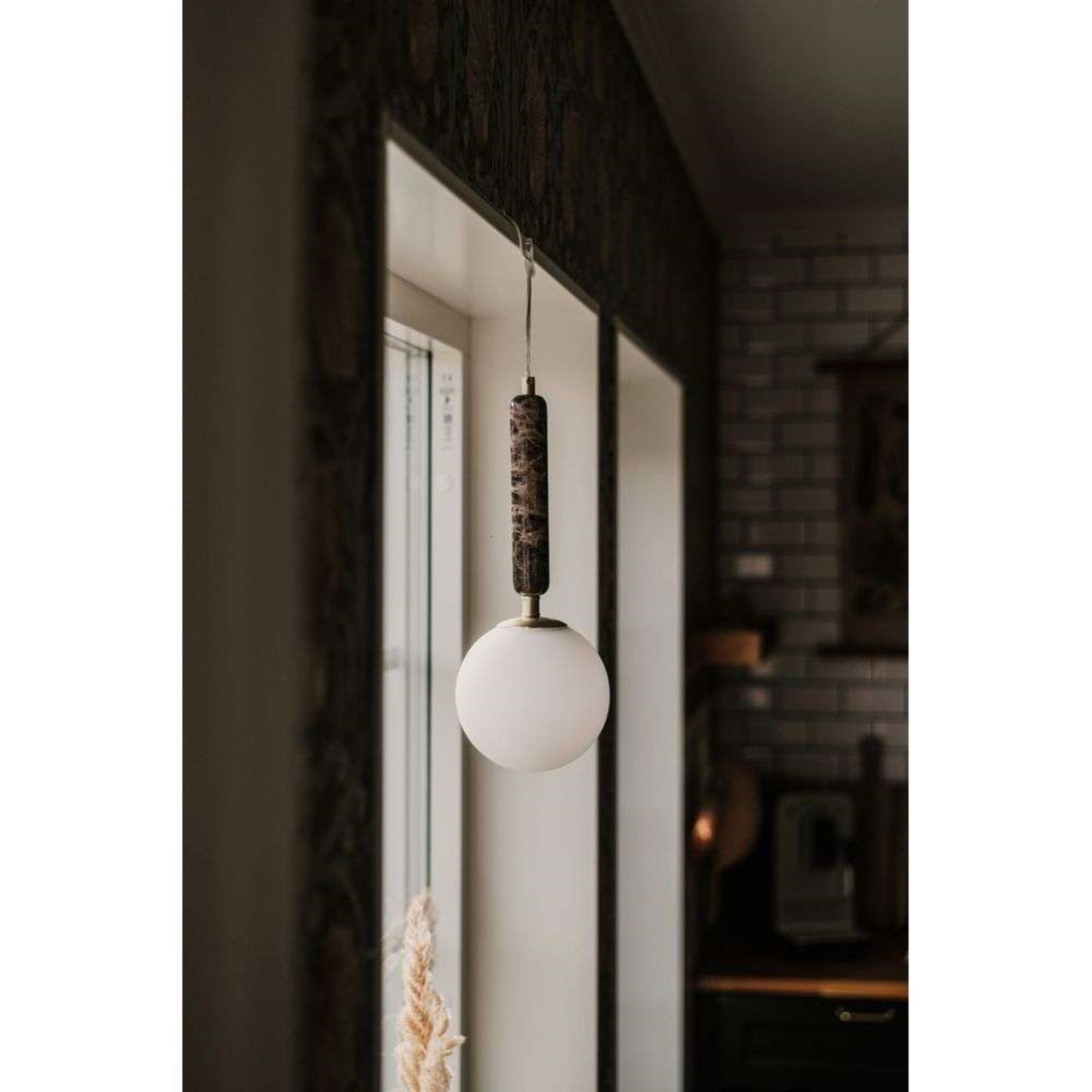 Globen Lighting Pendelleuchte Torrano, braun, Ø 15 cm Globen Lighting Pendelleuchte Torrano, braun, Ø 15 cm