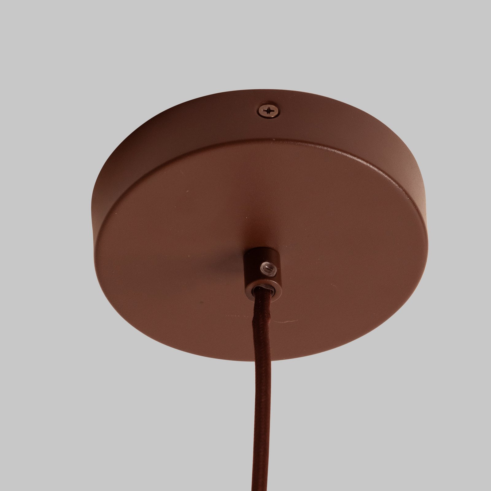 IT'S ABOUT ROMI Toledo hanging light, brown, Ø 25 cm