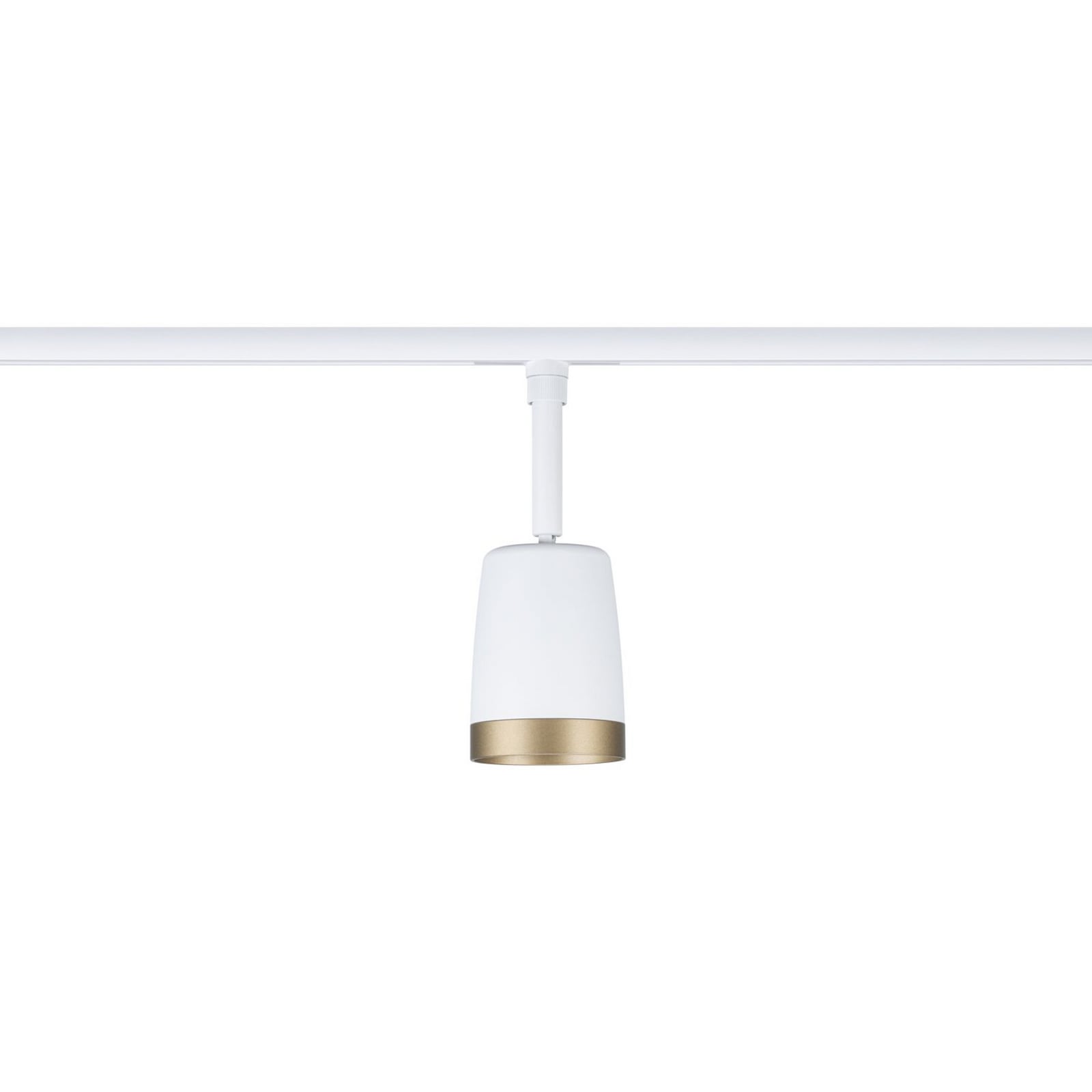 Paulmann URail tirni reflektor COVER, belo-zlata, Ø 7 cm, GU10