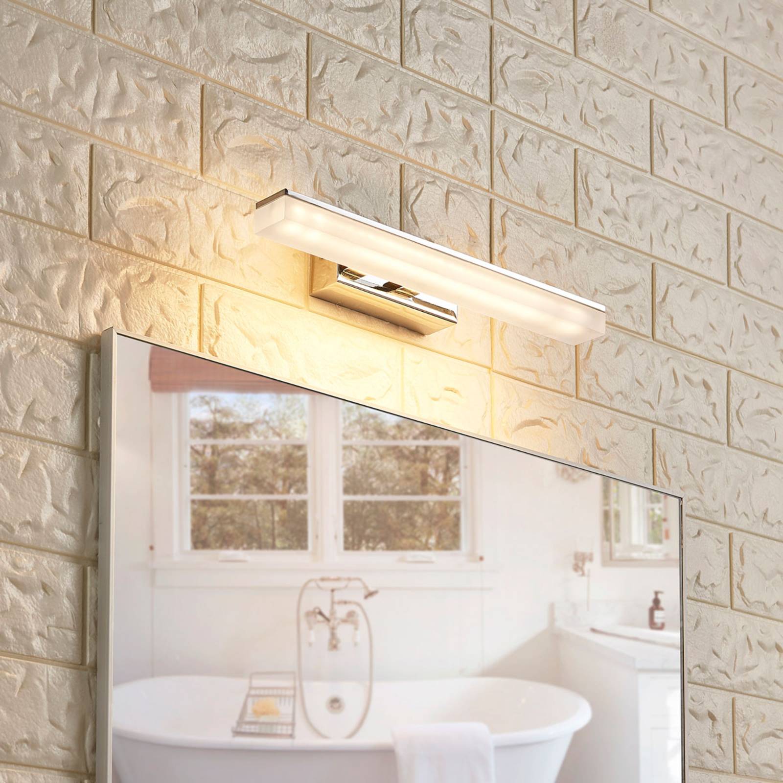 Image of Lucande Applique LED pour salle de bain Julie 4251096530506