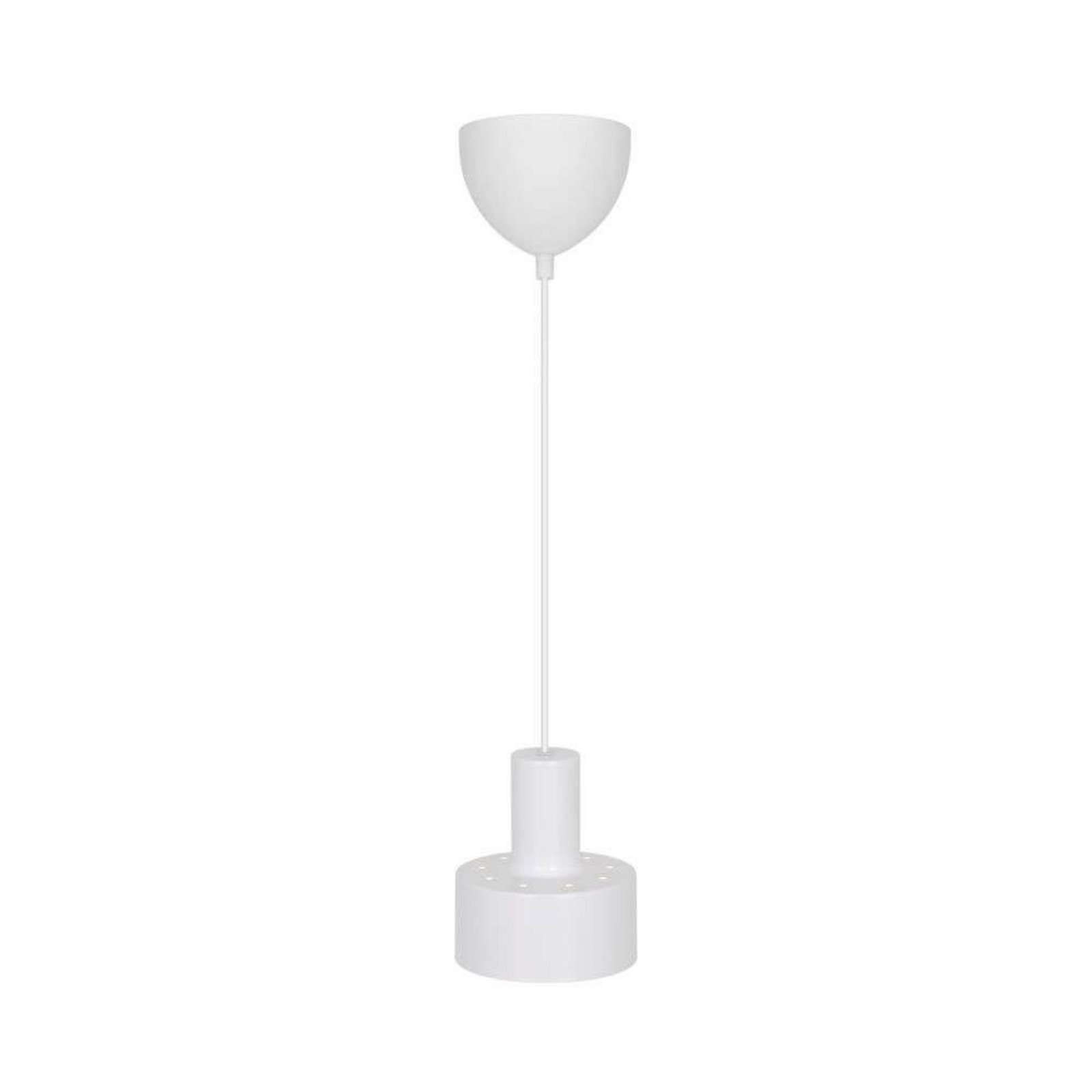 Hengelampe Matis, hvit, Ø 13 cm, metall