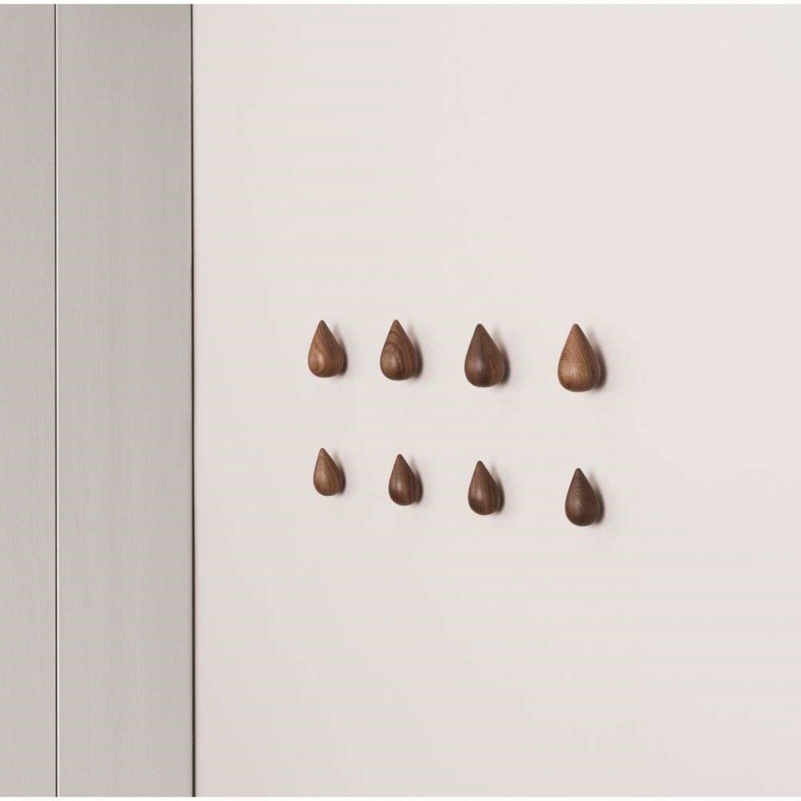 Dropit Hooks Small 2 pcs. Oak - Normann Copenhagen