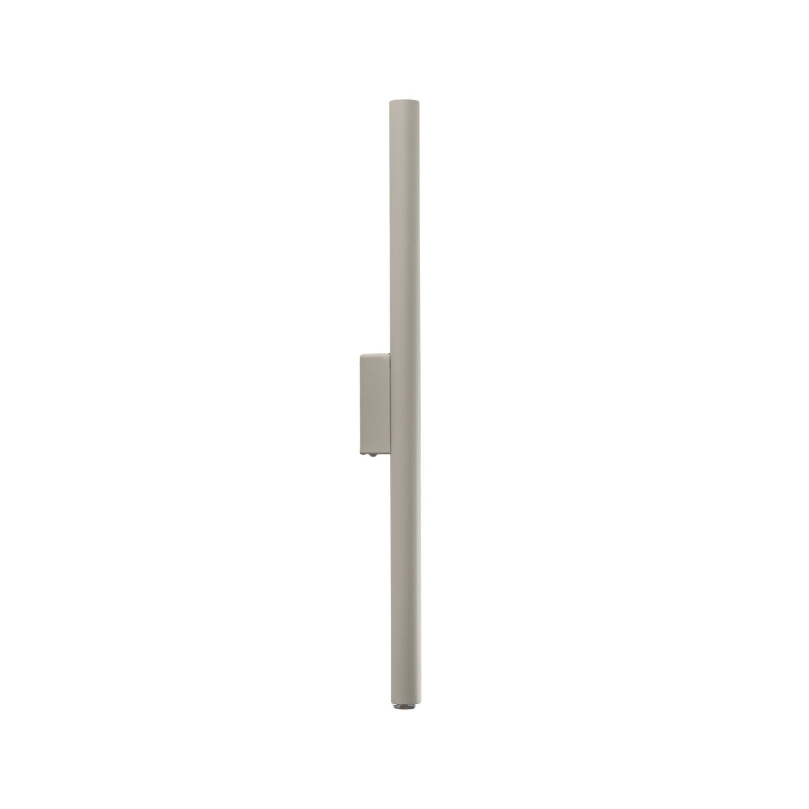 Wall light Pastelo, beige, height 20 cm, steel, 2-bulb.