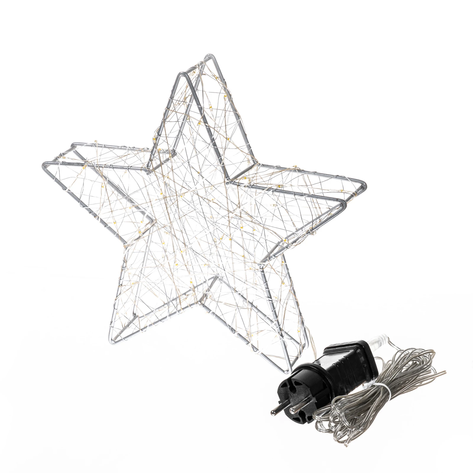 Lindby Lepita Étoile lumineuse LED 80-flamme