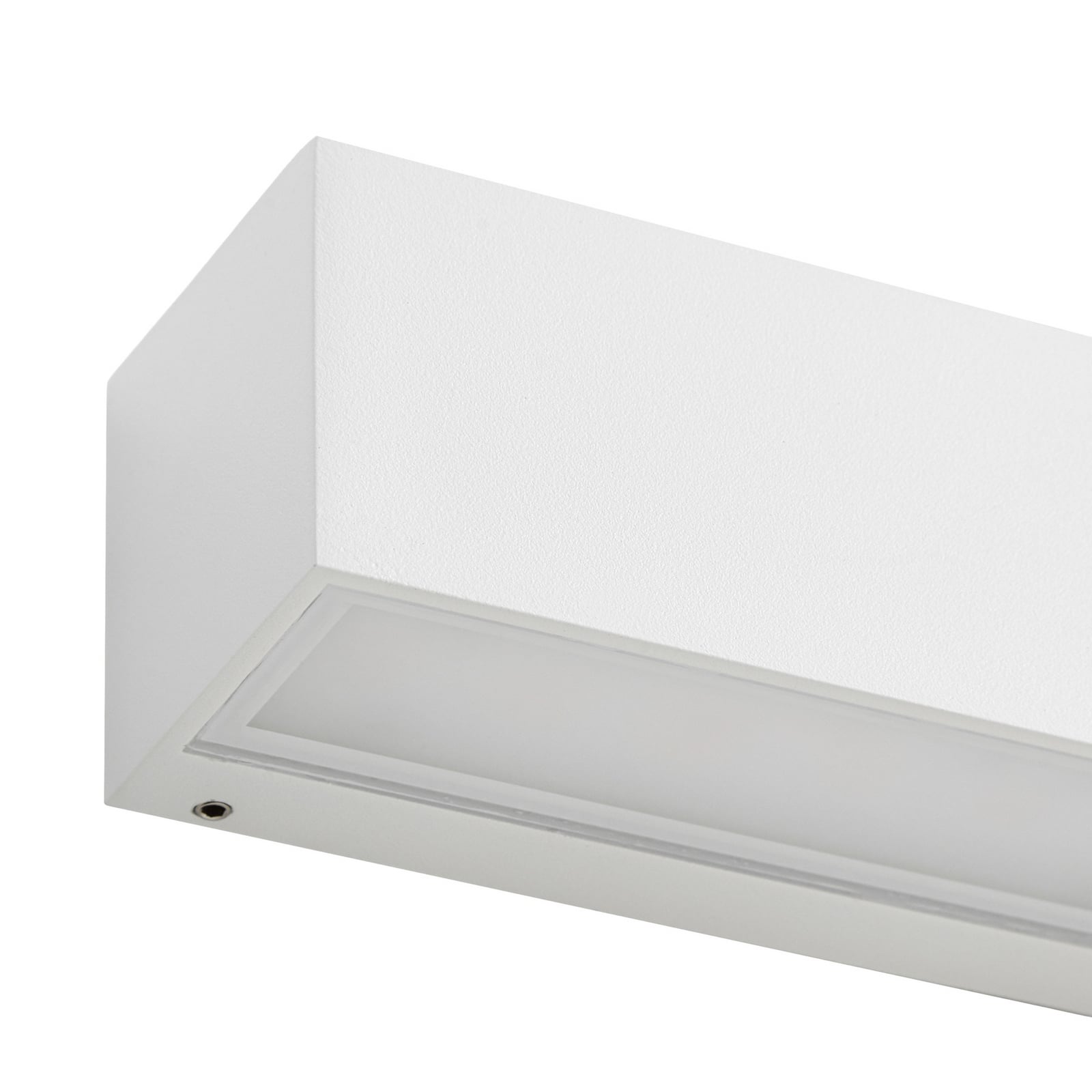 Lucande LED-Außenwandleuchte Lengo, 50cm, weiß, down, 3000K Lucande LED-Außenwandleuchte Lengo, 50cm, weiß, down, 3000K