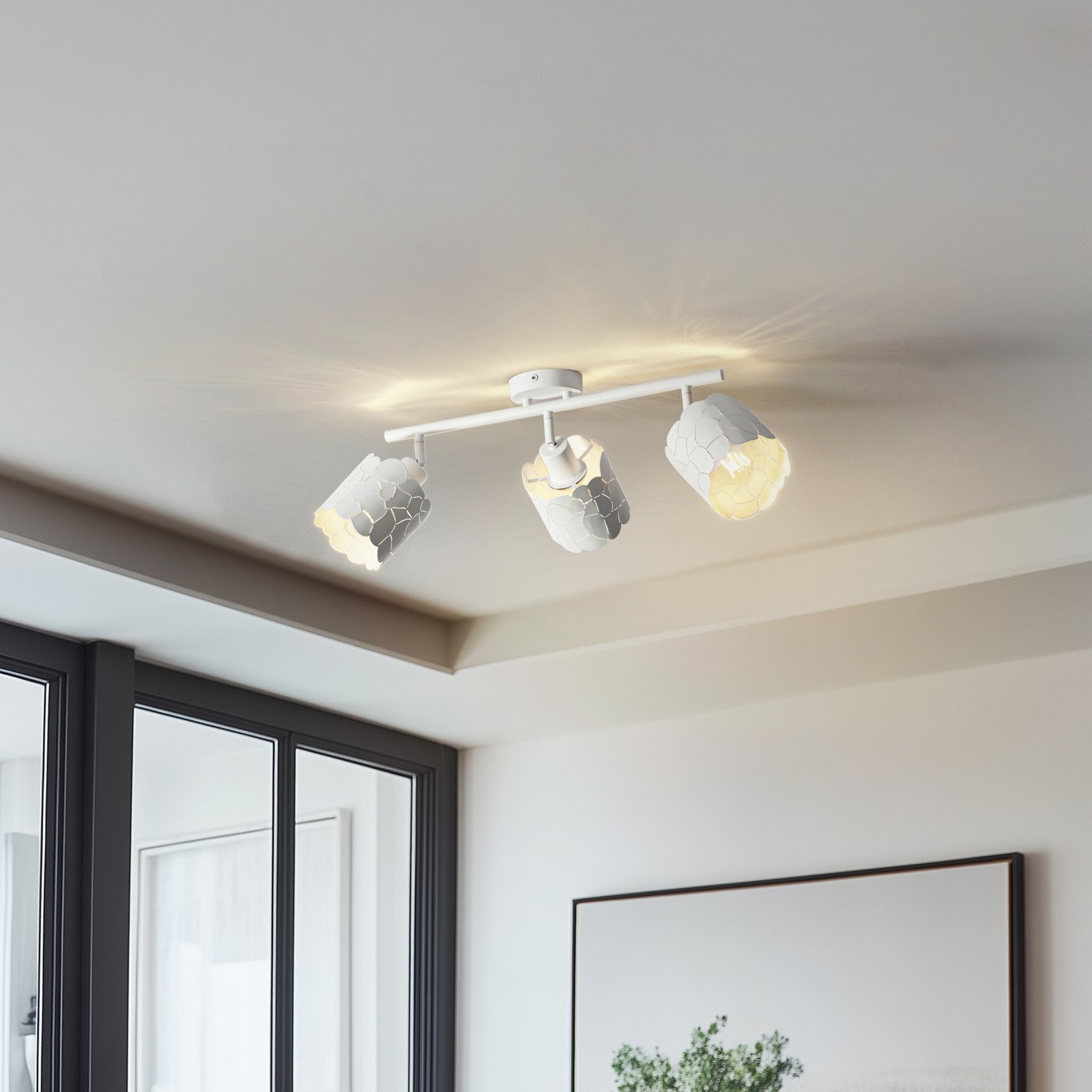 Aralena 3 Lampa Sufitowa Biały - Lindby