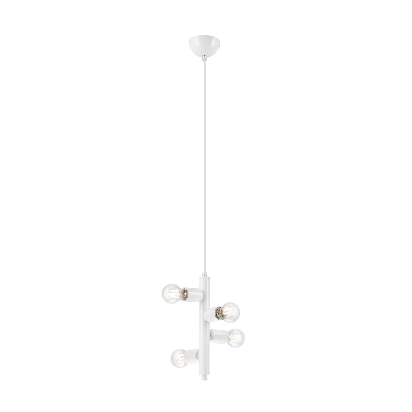 Hanglamp Form, 4-lamps, wit