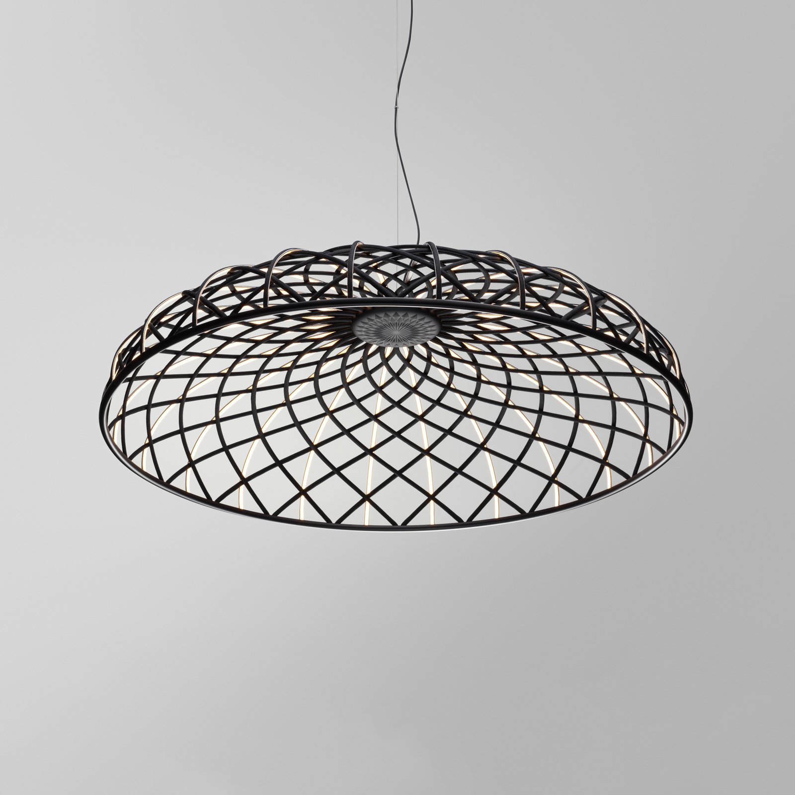 FLOS LED-Hängeleuchte Skynest, Ø 90,4 cm, Kunststoff