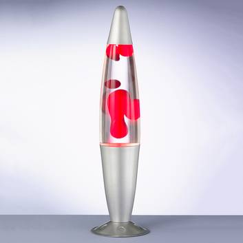Effective Jarva lava lamp with red lava