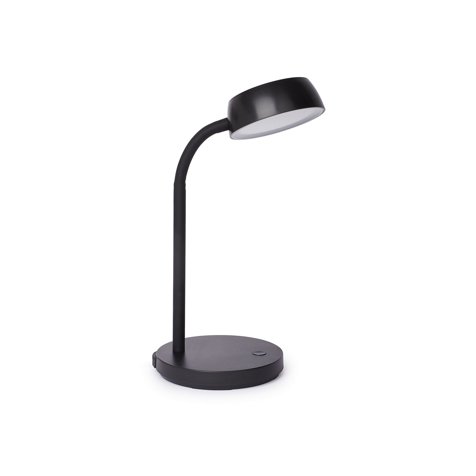 Candeeiro de secretária LED MAULabby, preto, altura 30 cm