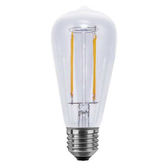 SEGULA LED лампа Rustika Long Style E27 6,5W прозрачна