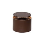 Zafferano Push-up battery table lamp IP54 corten