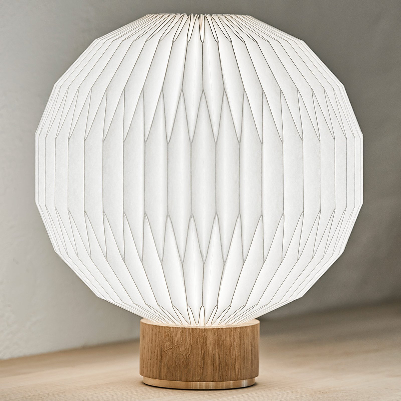 LE KLINT 375 table lamp, plastic lampshade 38 cm