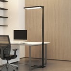 Arcchio LED stāvlampa Timon, 54 W, melna, augstums 195 cm