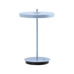 Lampe à poser LED rechargeable Asteria Move, bleu clair, 31 cm - UMAGE