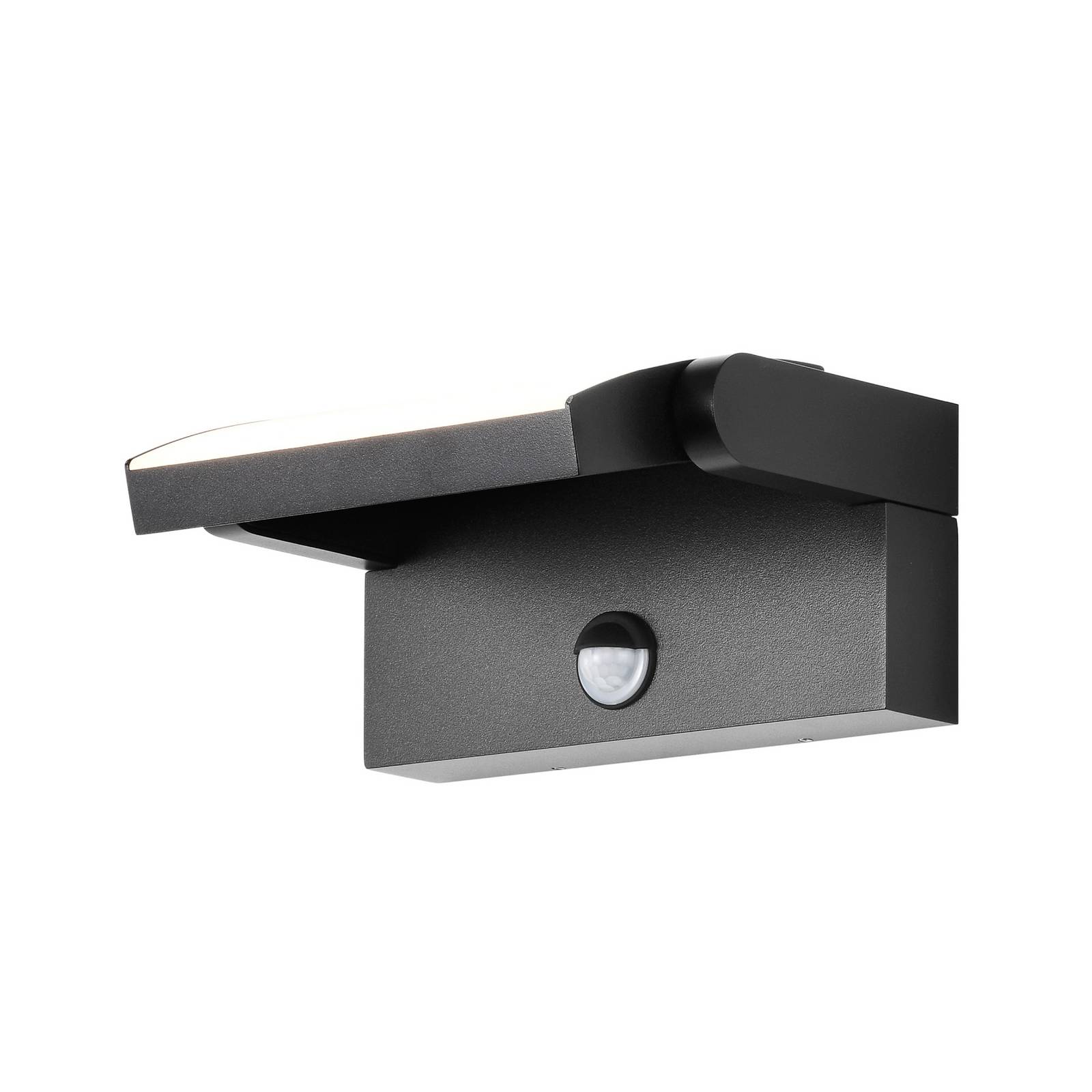 LED-Wandlampe CMD 9081, Sensor, anthrazit, 21 cm, CCT, IP54 günstig online kaufen