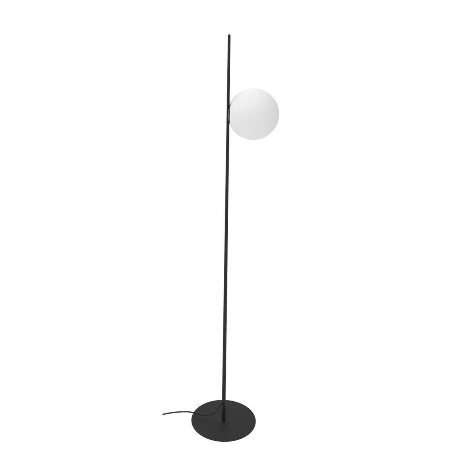 Lampa stojąca zewnętrzna Karman Atmosphere czarna 178 cm tworzywo sztuczne