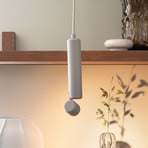 IT'S ABOUT ROMI – żyrandol LED „Milan”, kolor piaskowy, Ø 6 cm