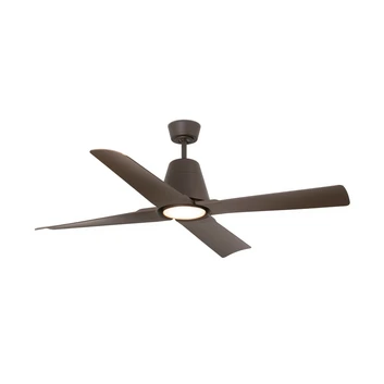 Ventilátor Typhoon L LED svietidlo IP44 hnedá