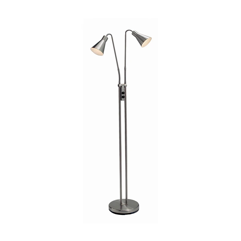 Markslöjd - Odense 2 Floor Lamp Steel