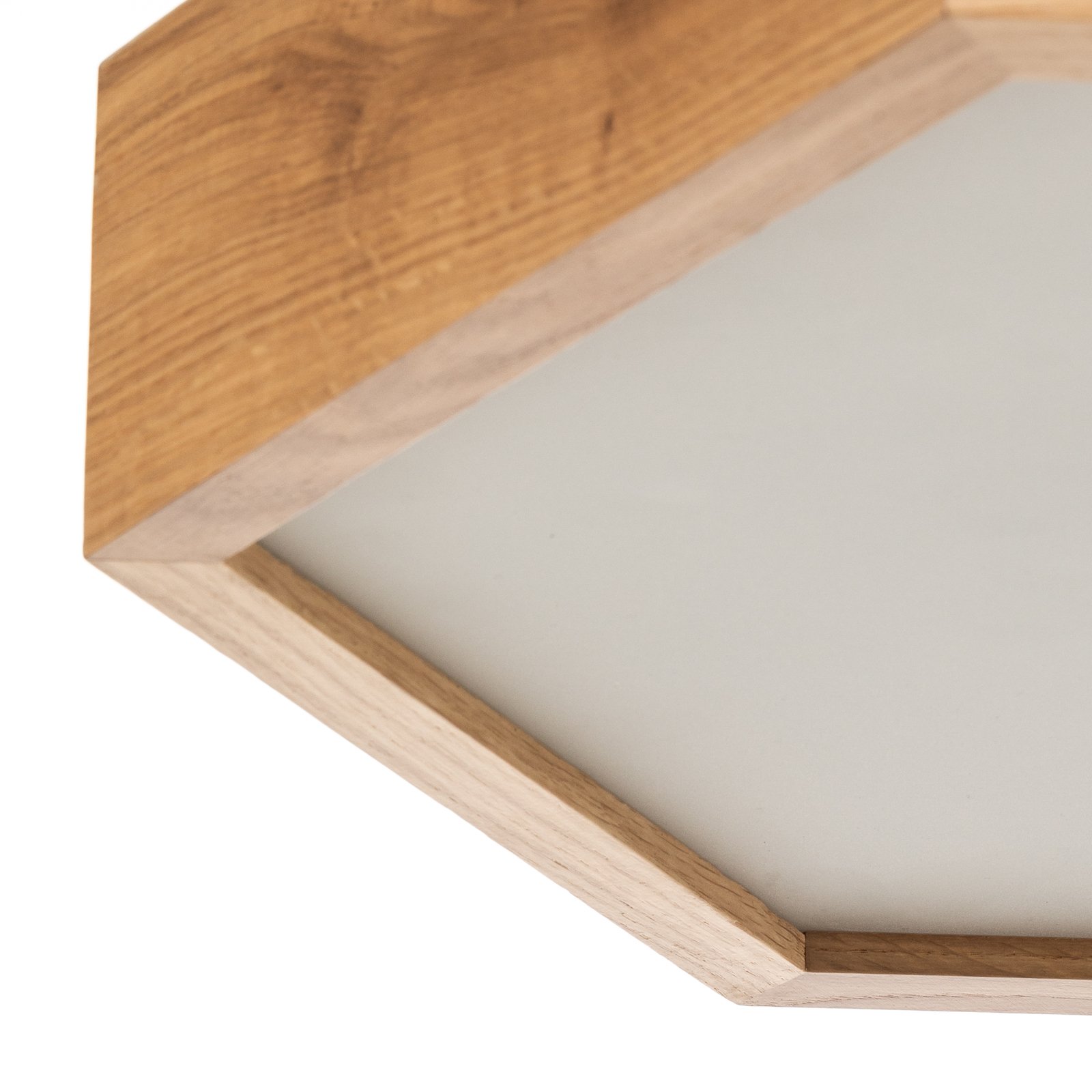 Hagen Deckenleuchte Eiche 43 cm - Envostar
