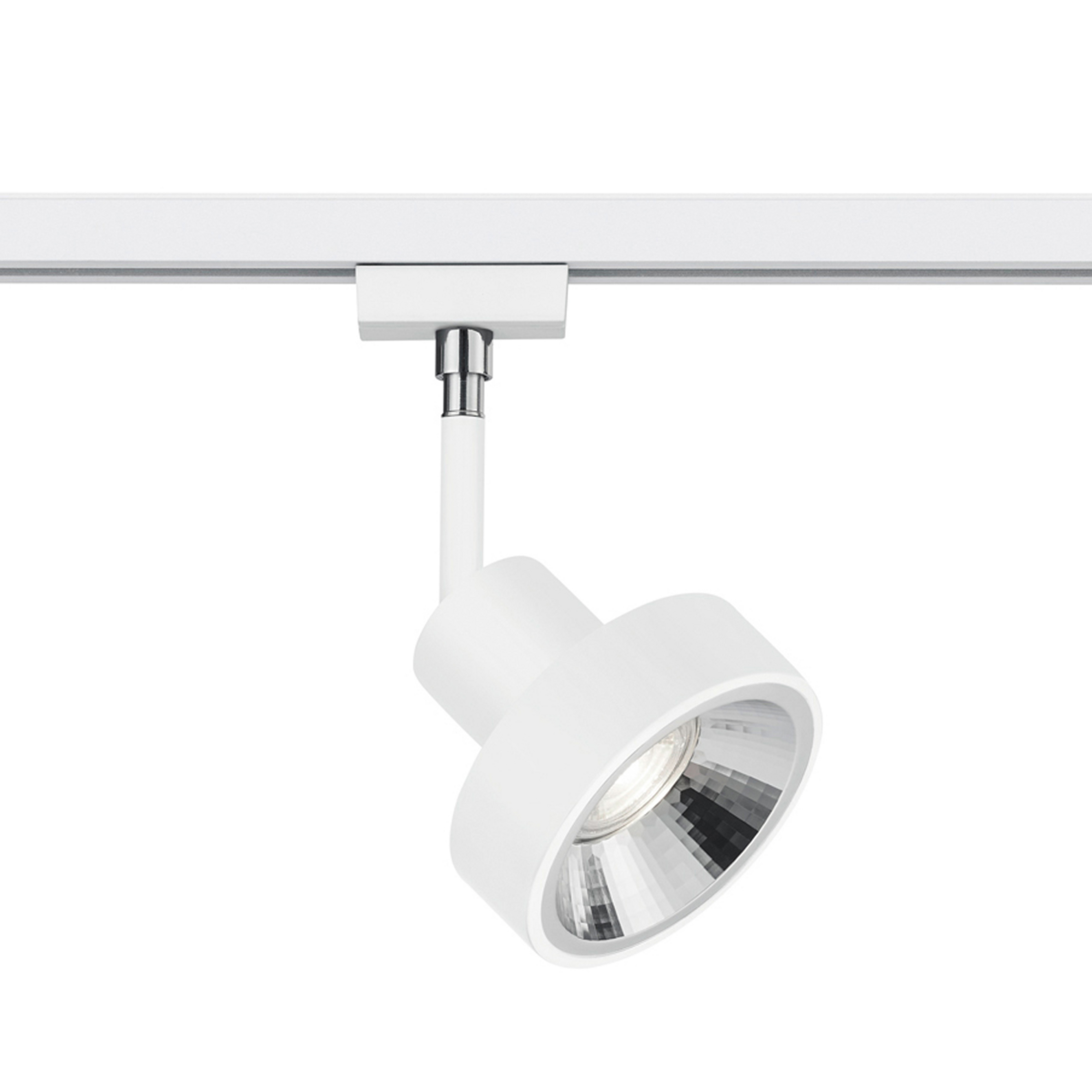Schienenspot DUOline 780701, Ø 11 cm, weiß, 2-Phasen, GU10