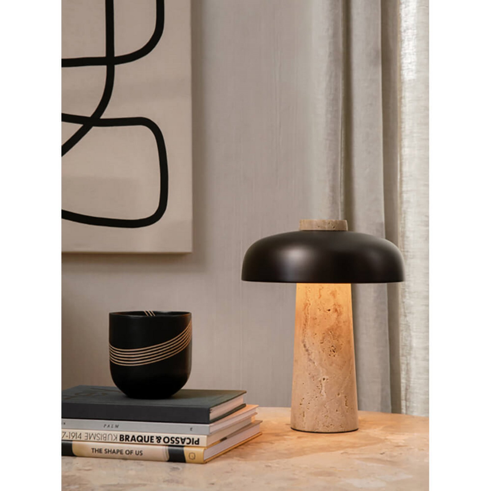 Reverse Bordslampa Bronzed Brass - Audo Copenhagen