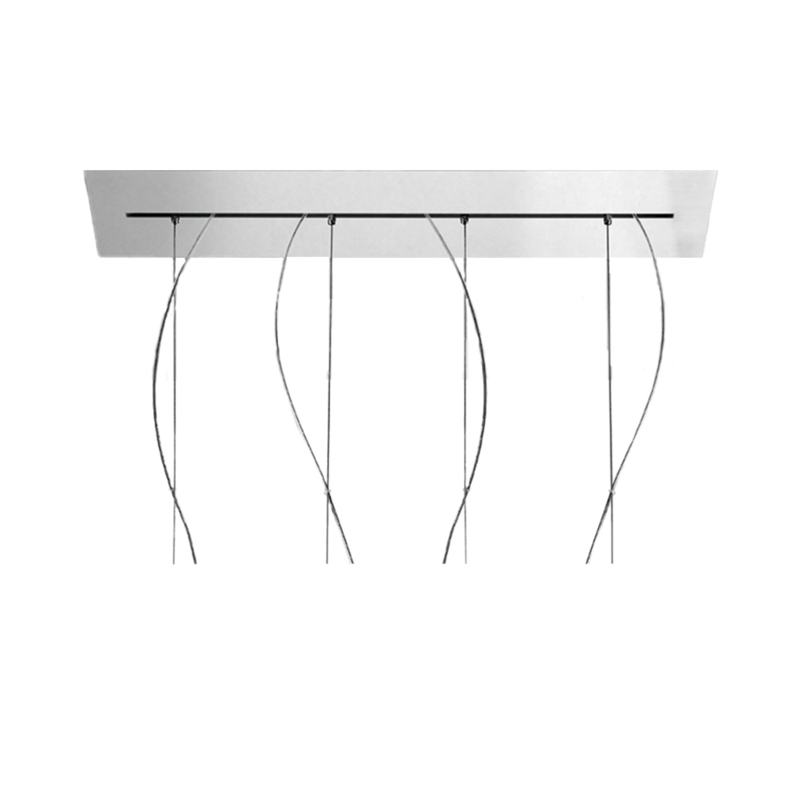 Rosone Multiple Linear Baldakin 90cm White - Foscarini