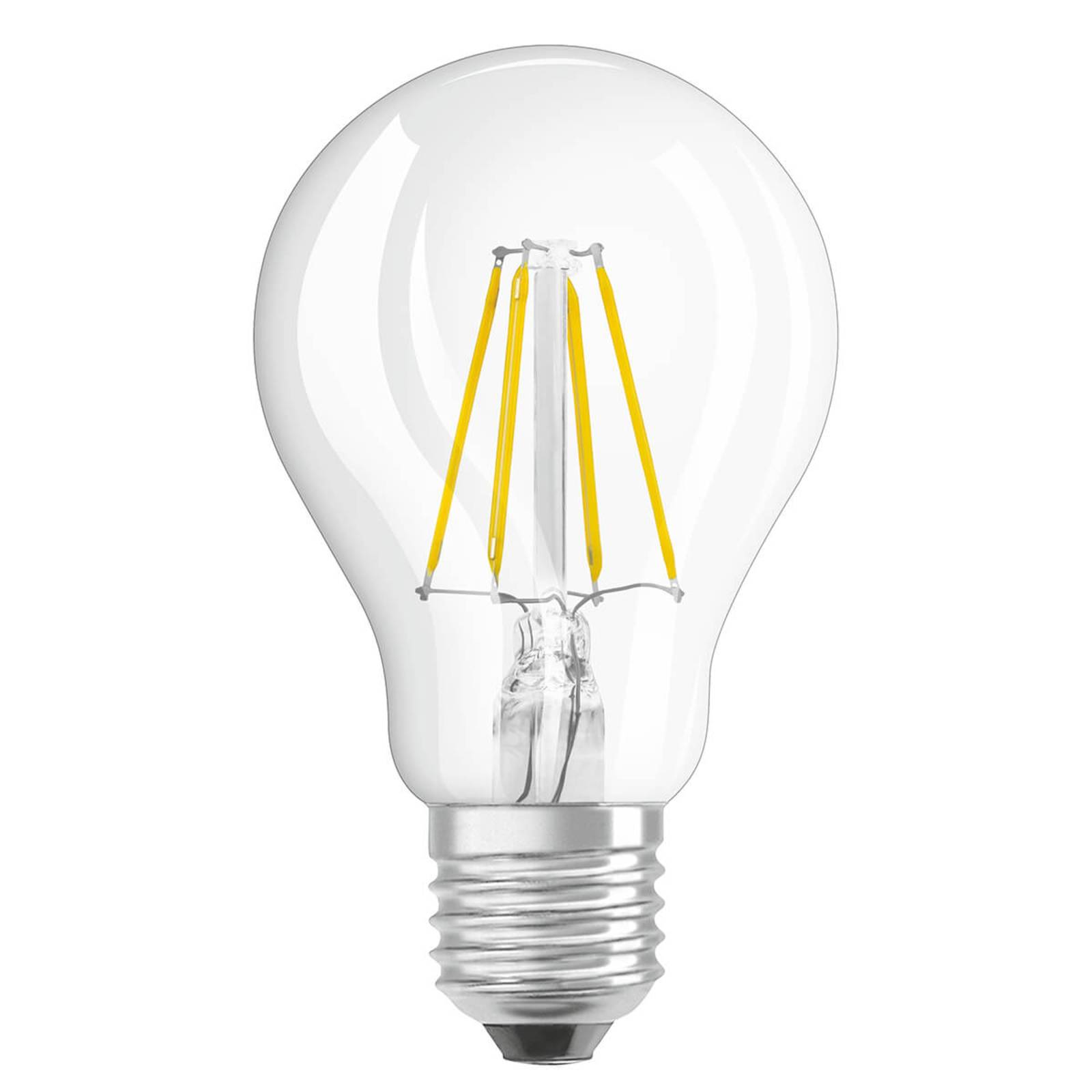OSRAM LED-lampa E27 4W filament 4 000 K klar