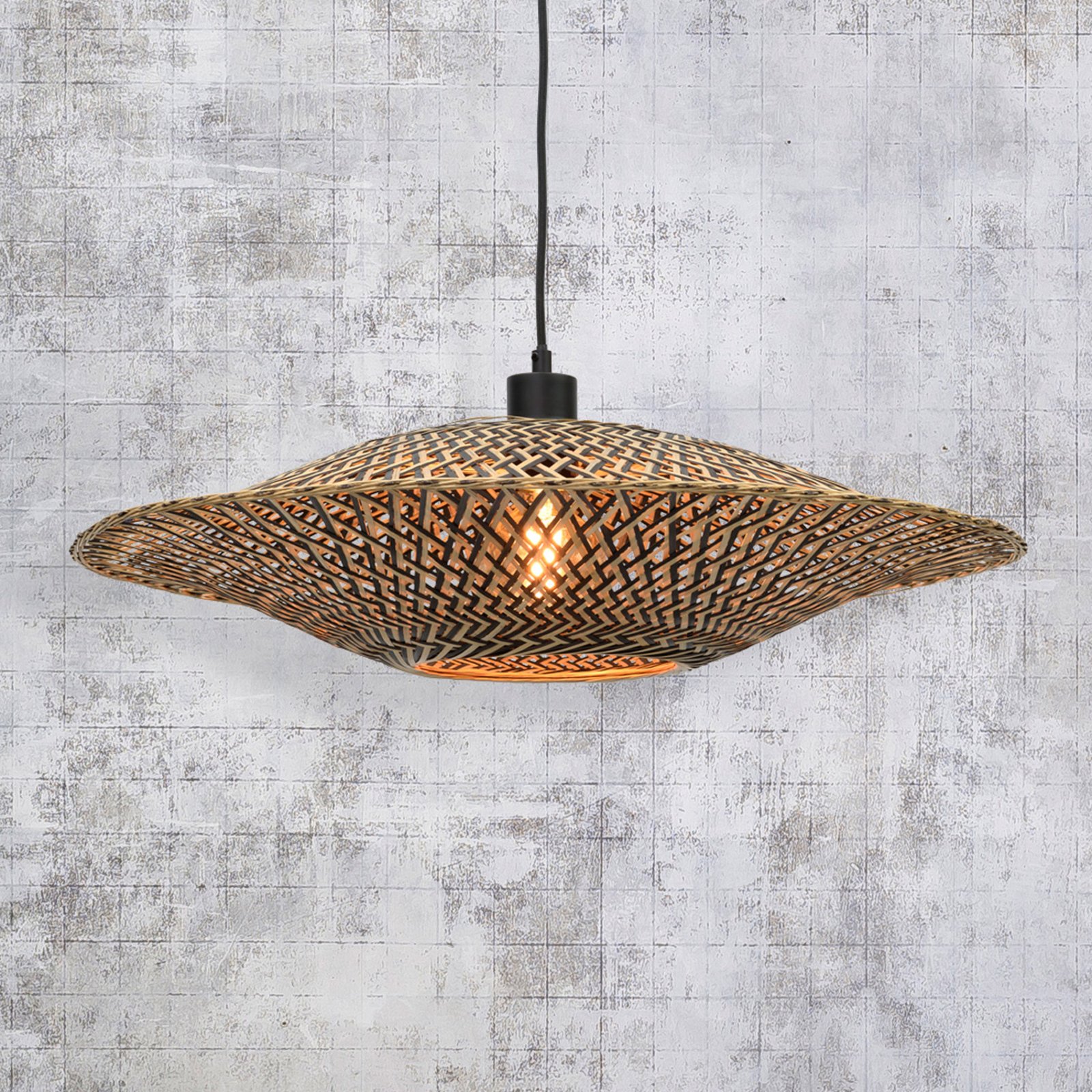 GOOD & MOJO Bali hanging light made of bamboo