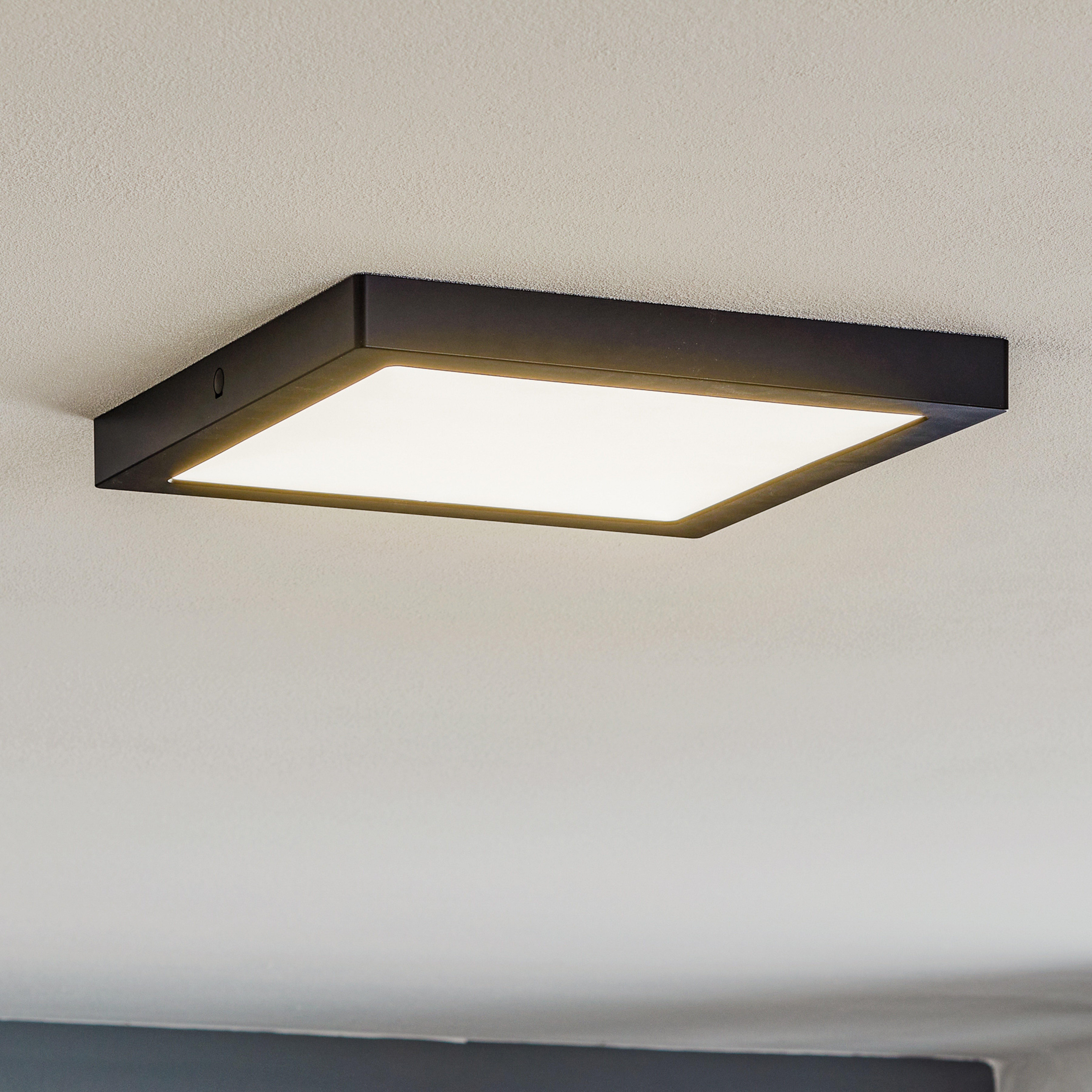 Paulmann Abia panneau LED 30x30 cm 2 700 K noir