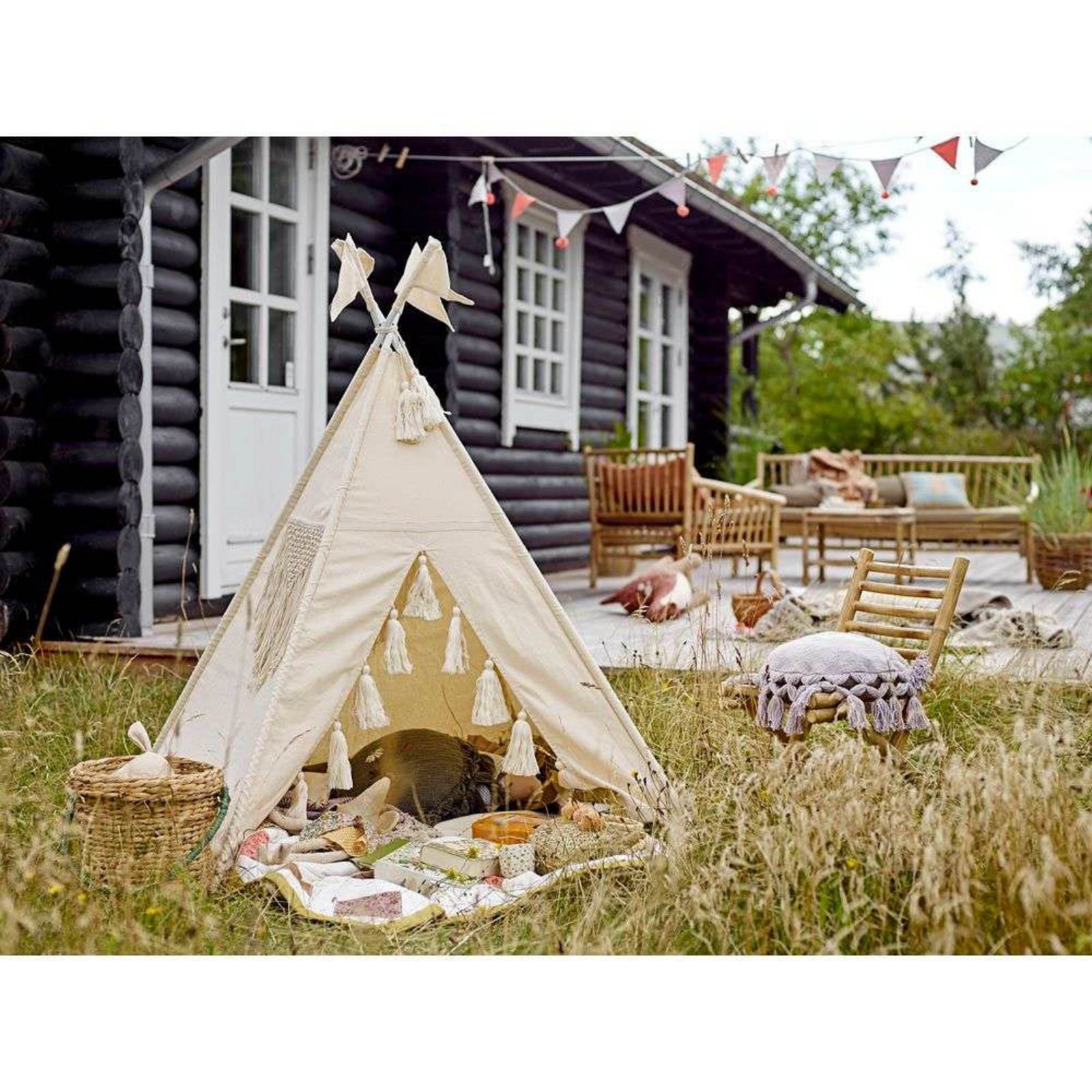 Fardin Sátor Tipi Nature - Bloomingville