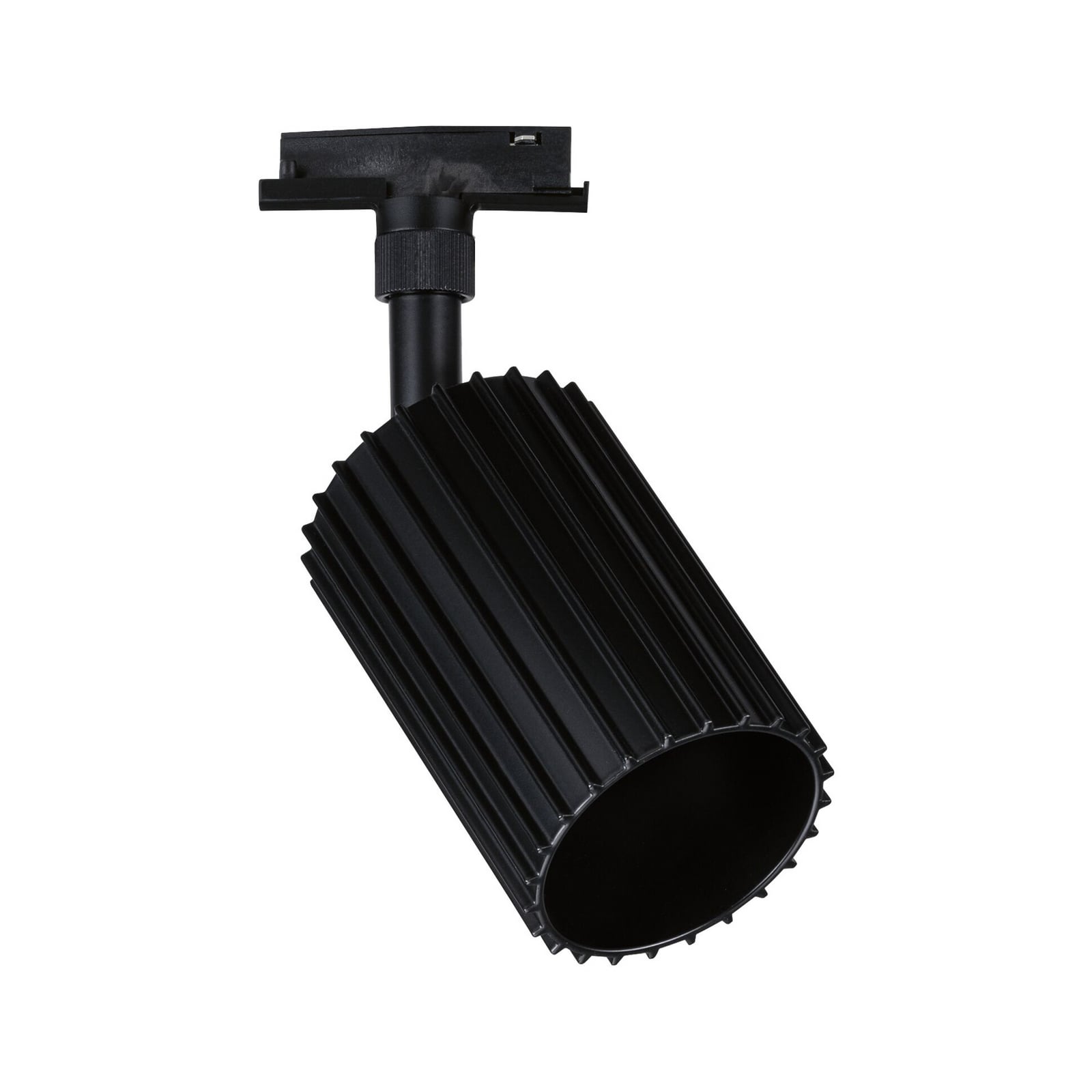 Paulmann URail tirni reflektor Lirena, črn, Ø 6 cm, GU10