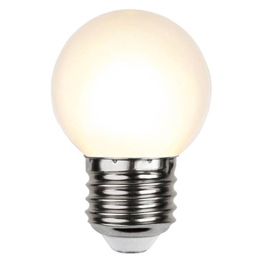 Ampoule LED E27 G45 pour guirlande lumineuse, blanc 2.700K