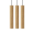 Chimes Cluster 3 Lampada a Sospensione Quercia - UMAGE