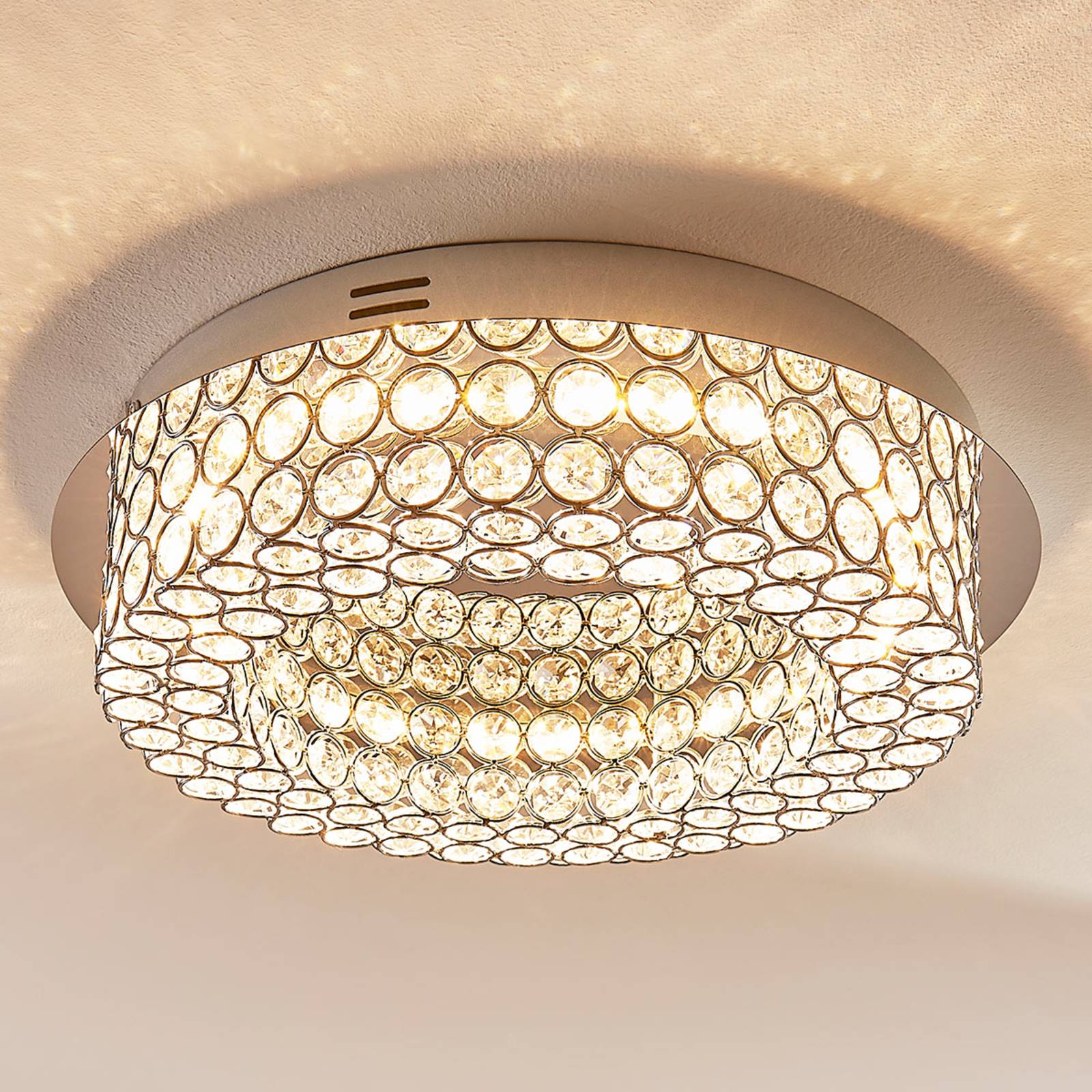 Filomena – połyskująca lampa sufitowa LED