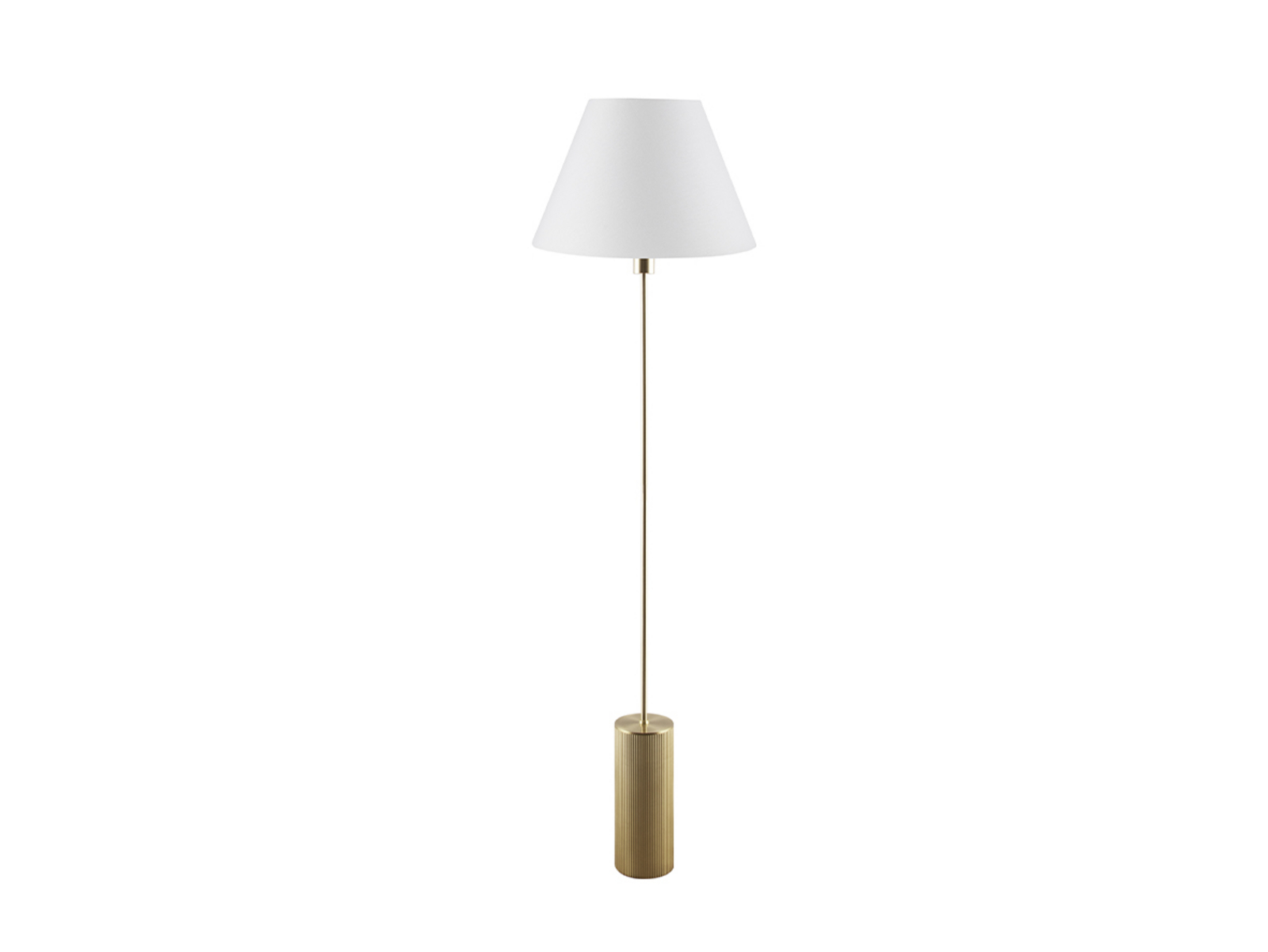 Rib Lampadar Brushed Brass - Globen Lighting