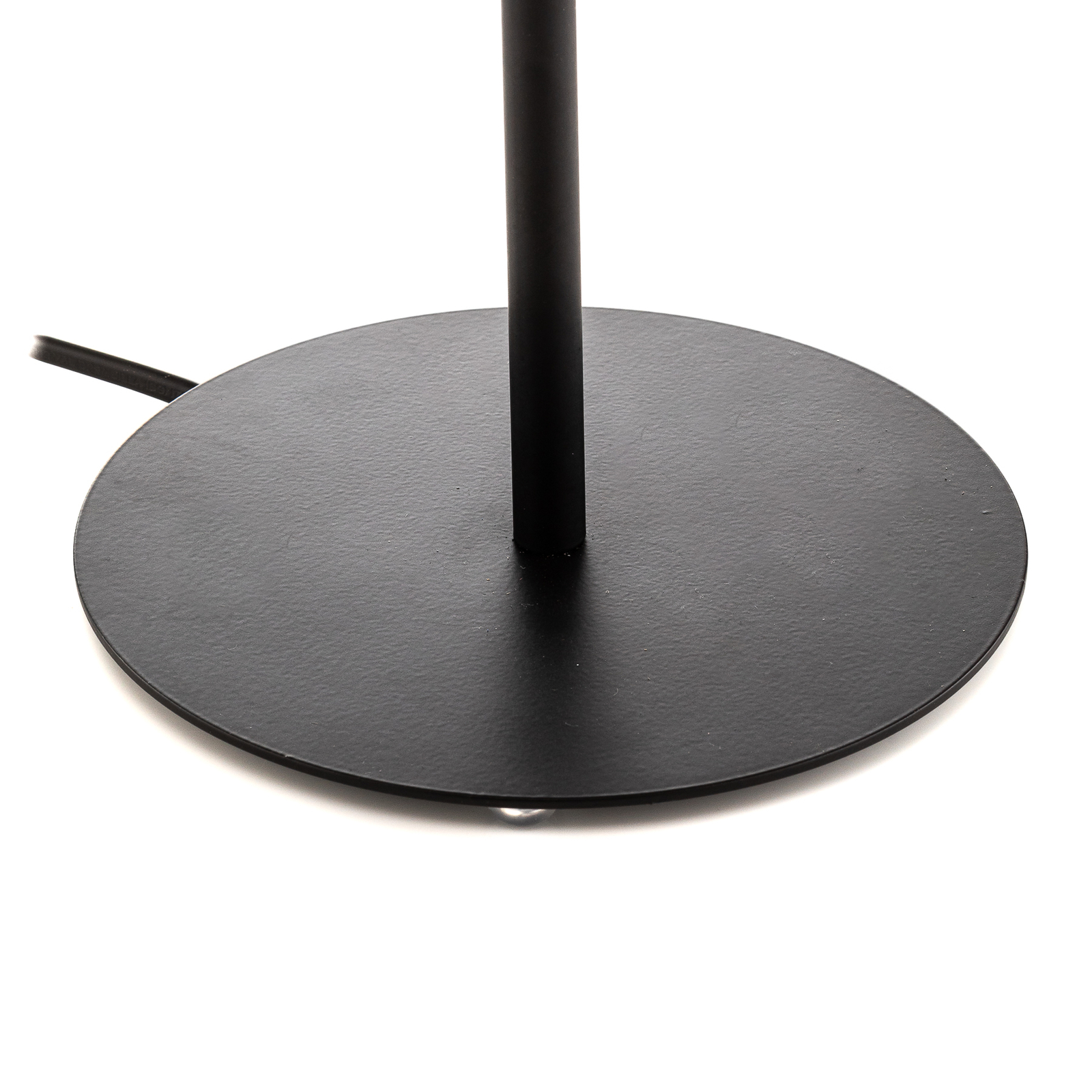 Lámpara de mesa Soho altura cilíndrica 34cm negro/oro